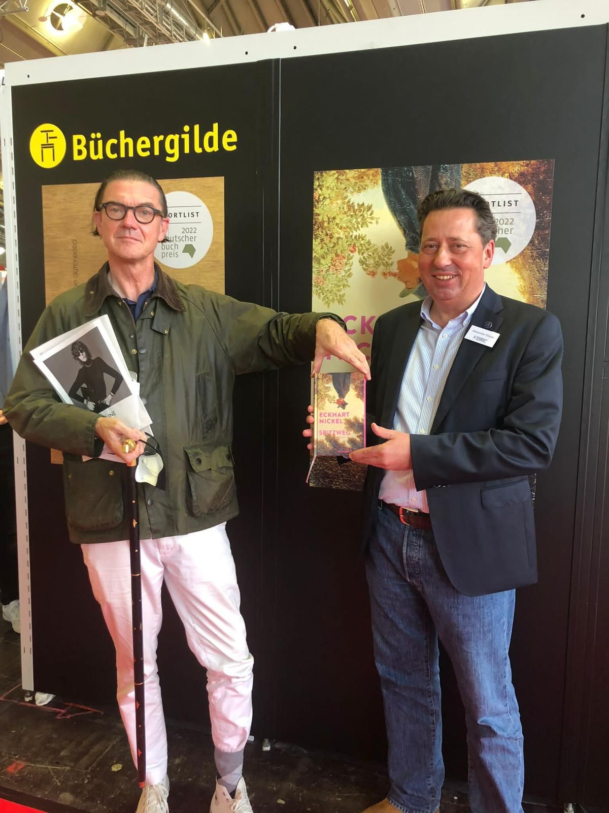 Eckhart Nickel zusammen mit Alexander Elspas