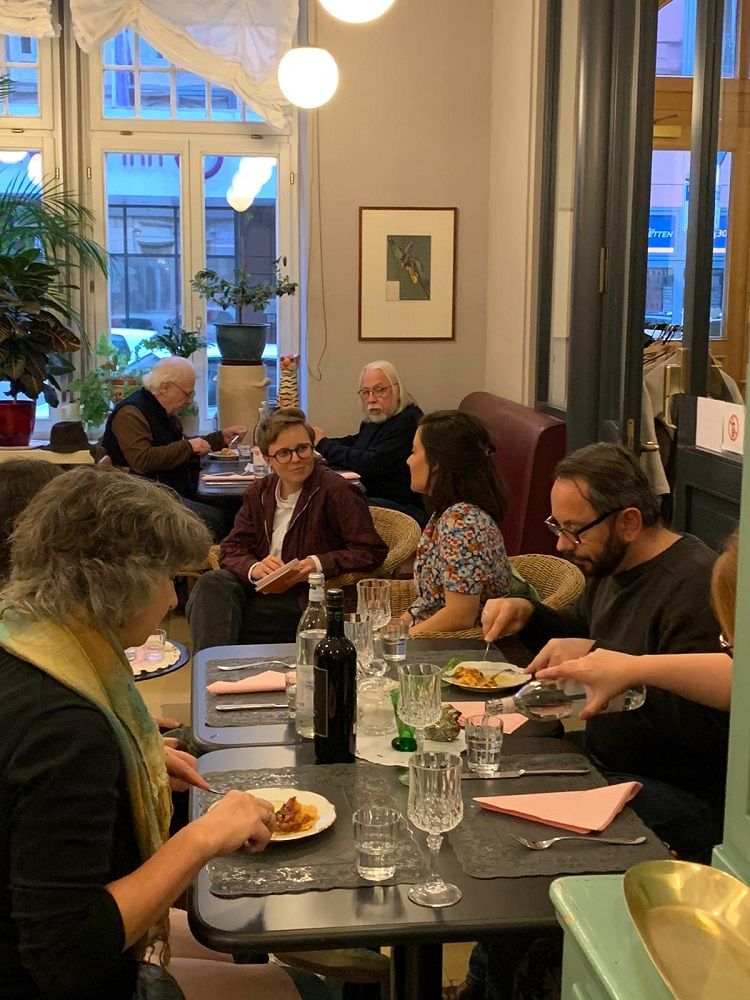 Impressionen von den Büchergilde Veranstaltungen mit Francesca Petrarca