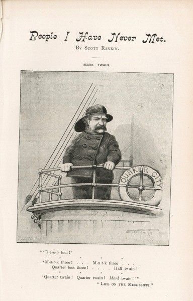 The Idler Magazine - Karikatur von Andrew Scott Rankin (1868–1942)